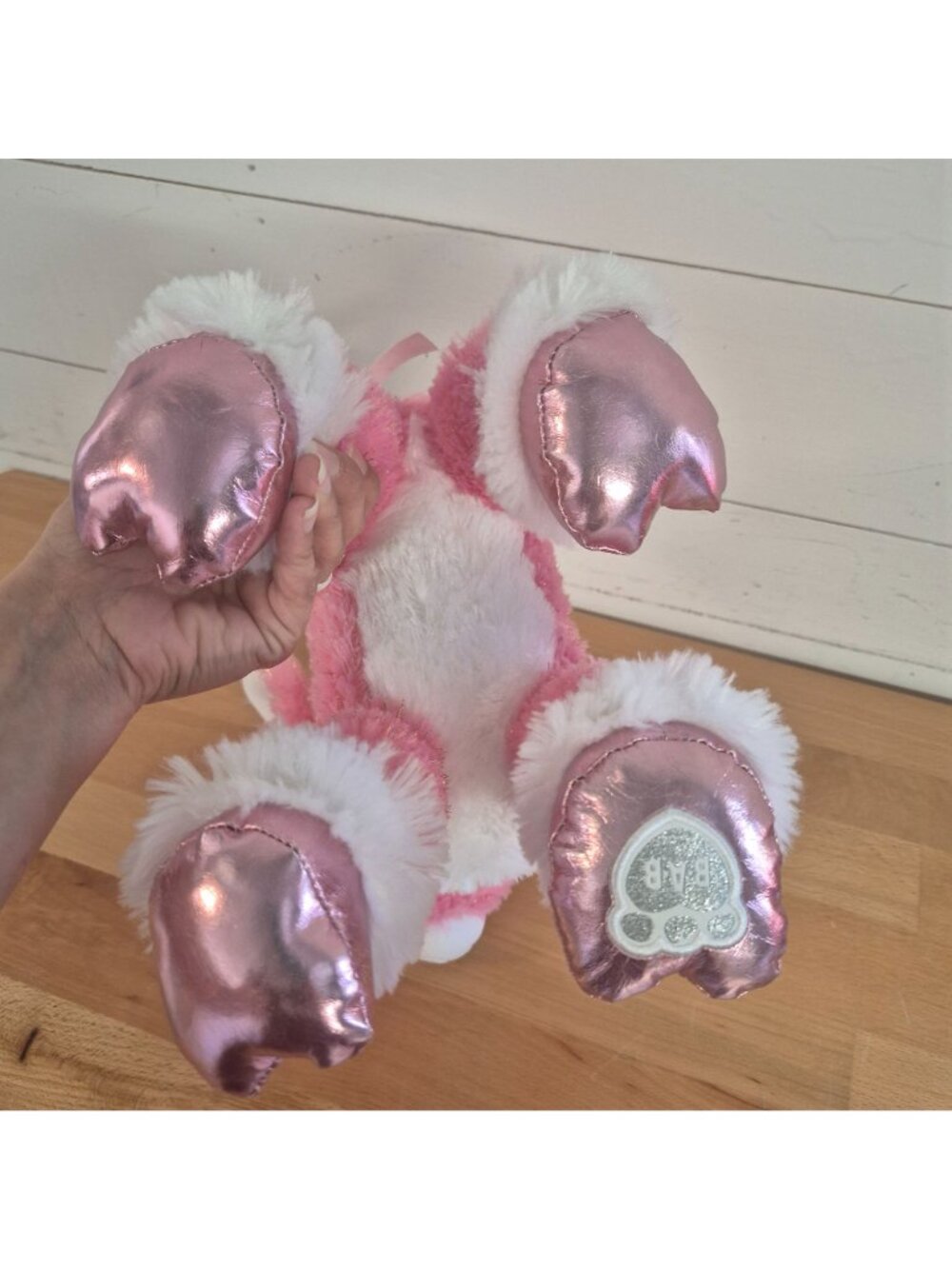 Build-A-Bear Workshop Twinkle Sparkle Pink Plush Reindeer 14" Plush - Picture 9 of 9